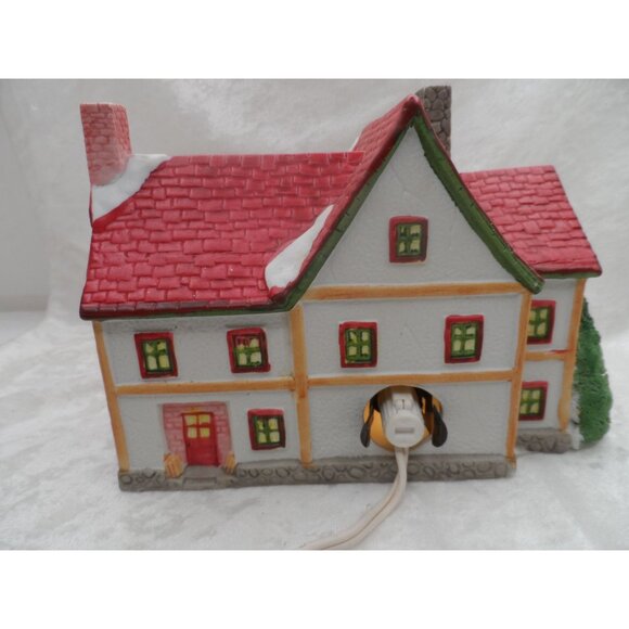 Dickensvale Christmas Shoppe Lighted House Lemax 1993 Christmas Village - Picture 7 of 12